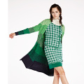 fashion colorful women cashmere coat